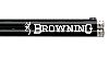 Autocollant de canon Browning  Blanc