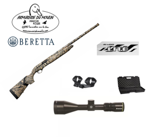 Pack Beretta A400 Lite camo12/76 Vanguard 3-9x56 Fixe