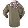 Veste Polaire Ridgeline Half Ascent softshell dirt camo S