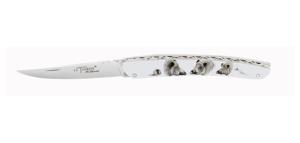 Couteau Robert David le Thiers Manche sanglier