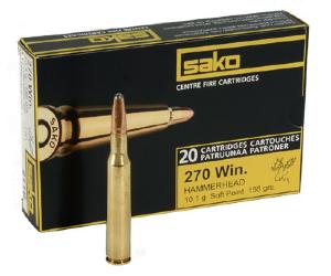 Sako 270 win hammerhead 10.1g 156grs