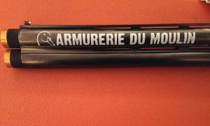Autocollant de canon Armurerie du Moulin
