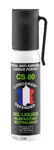 Bombe de défense Gel CS 80 25ml