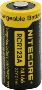 Batterie rechargeable CR123A 3.7v NCNL166