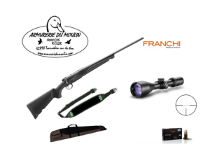 Pack Approche Carabine Franchi Horizon synthétique Lunette Affût