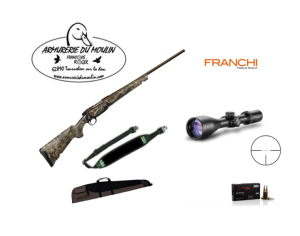 Pack Approche Carabine Franchi Horizon Elite camo Lunette Affût