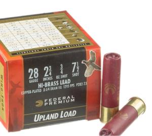 Federal Premium Wing shok high brass cal 28 71/2