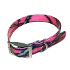 Collier Biothane Camo rose 60cms