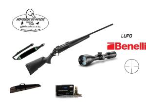 Pack Approche Carabine Benelli Lupo synthétique Lunette Affût