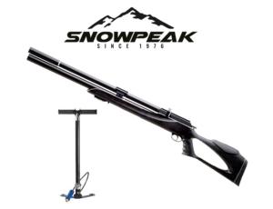Carabine Snowpeak M25 PCP cal 5.5 ou 6.35 19.9j+ pompe