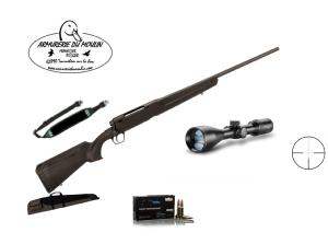 Pack Approche Carabine Savage Axis 2 synthétique Lunette Affût