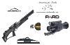 Pack Nocturne PCP Snowpeak T-rex Bullpup, lunette Nocturne PArd 