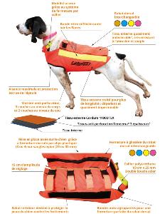 Gilet de protection Dog Armor Canihunt