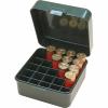 Boite de rangement pour cartouches cal 10 ou 12 verte
